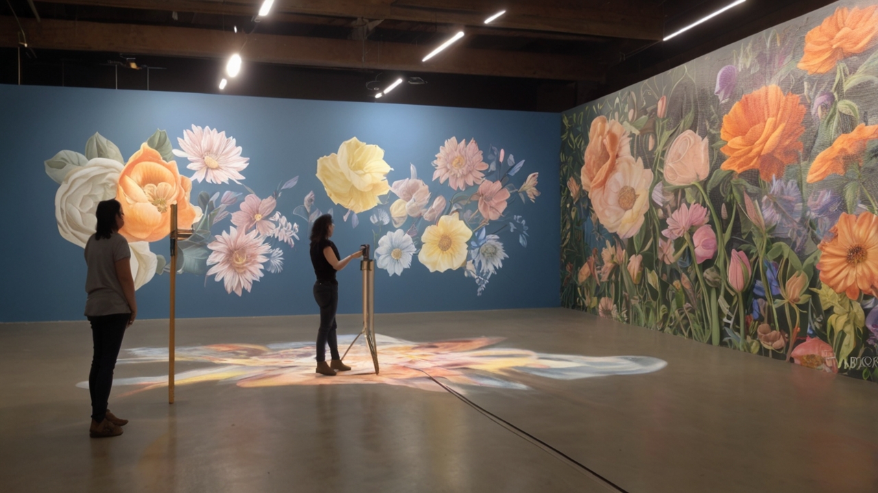 Revolutionizing Art Collaborative Mural Tools with AR Projection