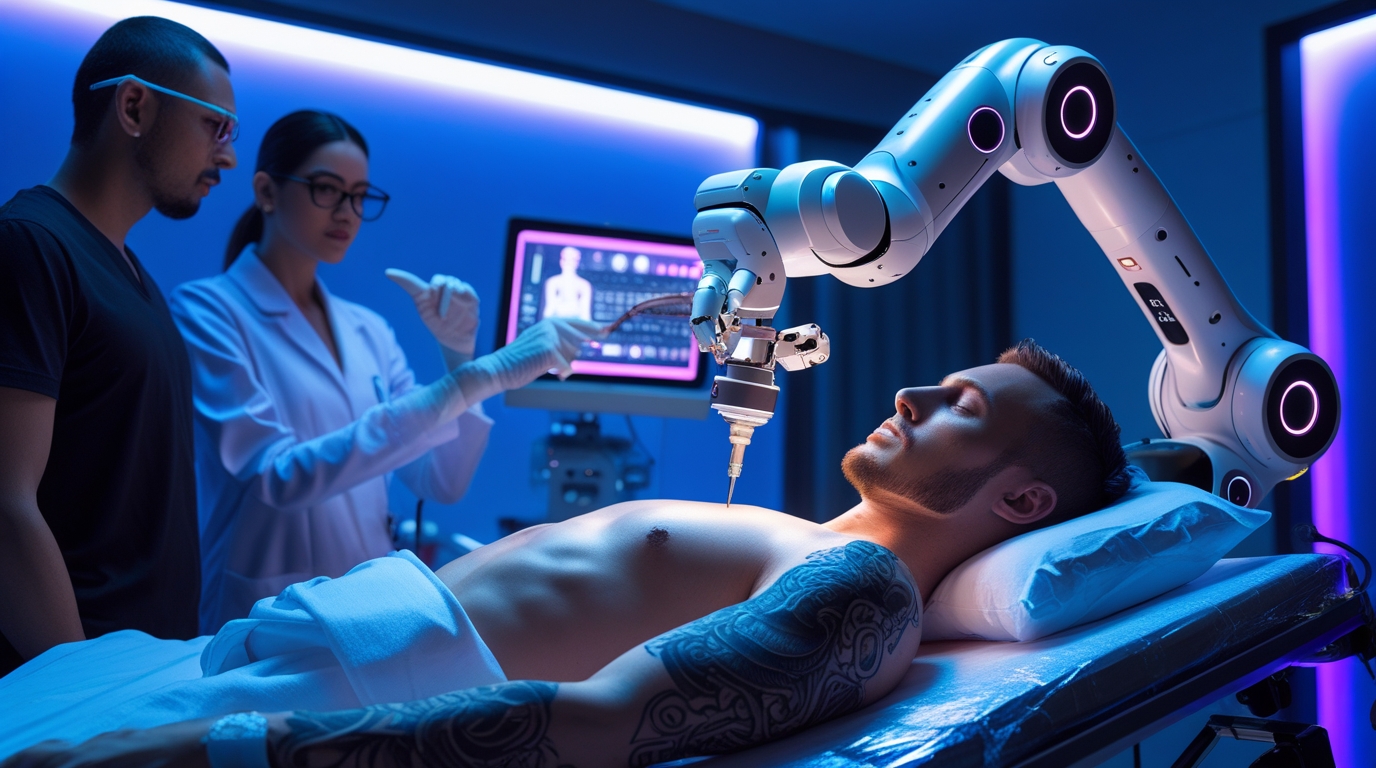 Robotic Tattoo Machines: Precision Tattoo Design with AI