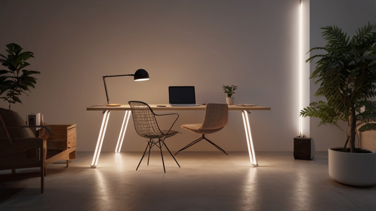 Voice-Activated Ambient Lighting in the Modern Workspace