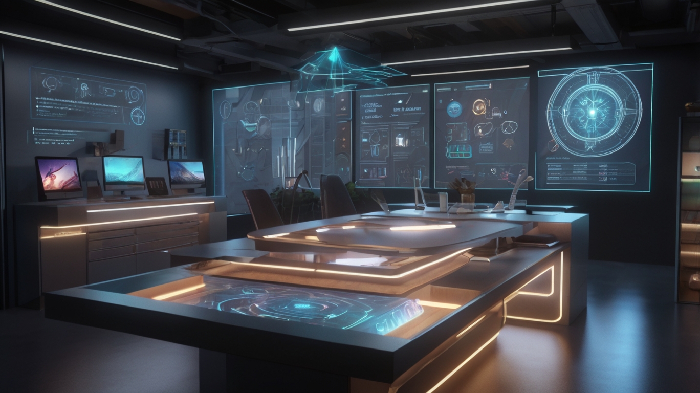 Holographic Workspaces UI Design in Physical Space