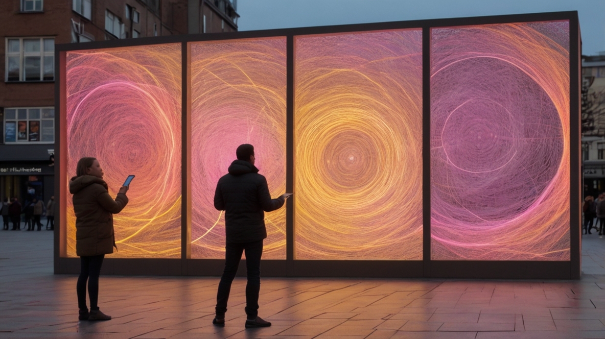 Sound-Reactive Visual Installations in Public Spaces, Transforming Cities with Interactive Art