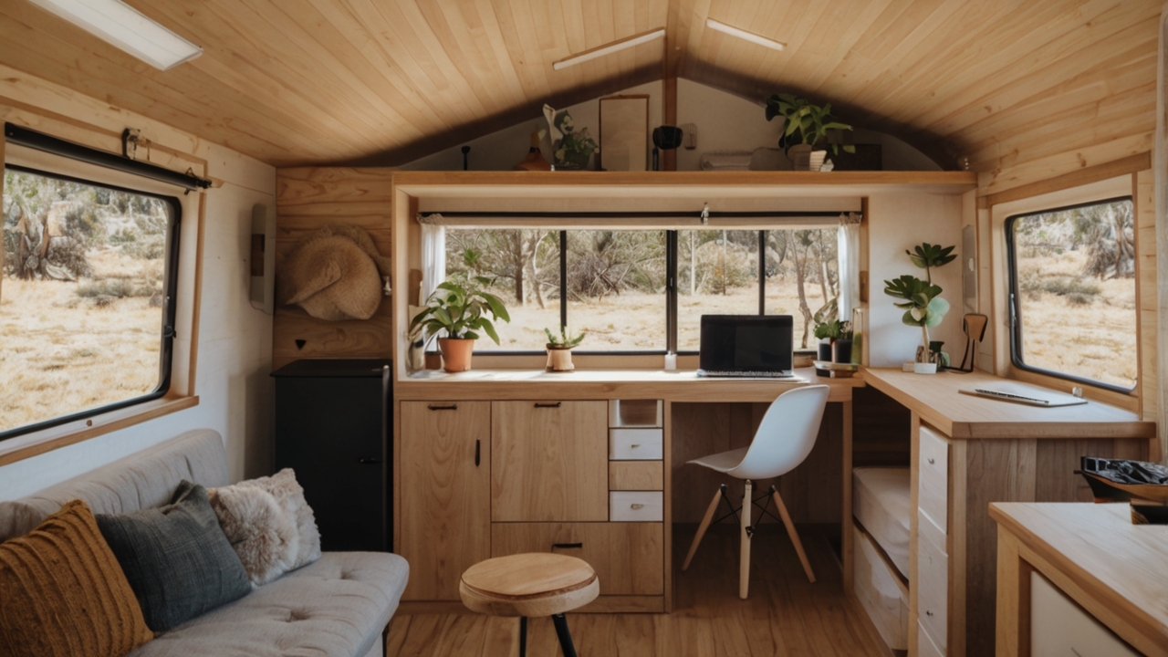 Digital Nomad Interiors, Designing a Mobile Home That Inspires Freedom and Focus