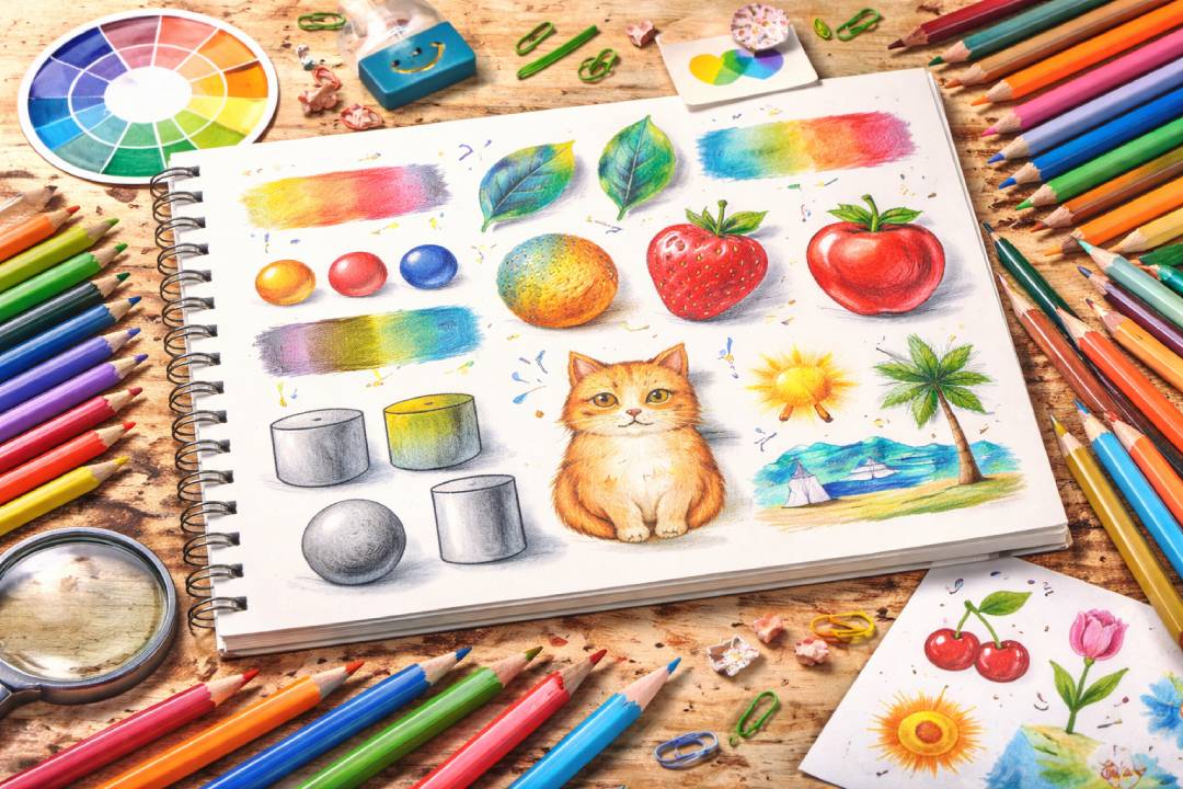 Color Pencil Drawing Techniques for Beginners: Simple and Fun