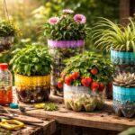 Upcycling Plastic Bottles into Functional Plant Pots
