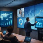 Video Walls and Interactive Displays for Effective Presentations