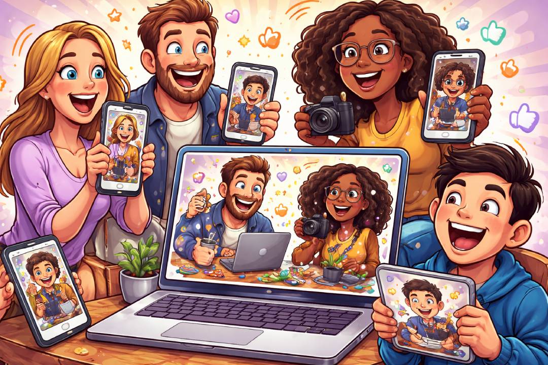 AI Cartoon Trend Explodes, ChatGPT Turns Photos Into Unique and Funny Illustrations