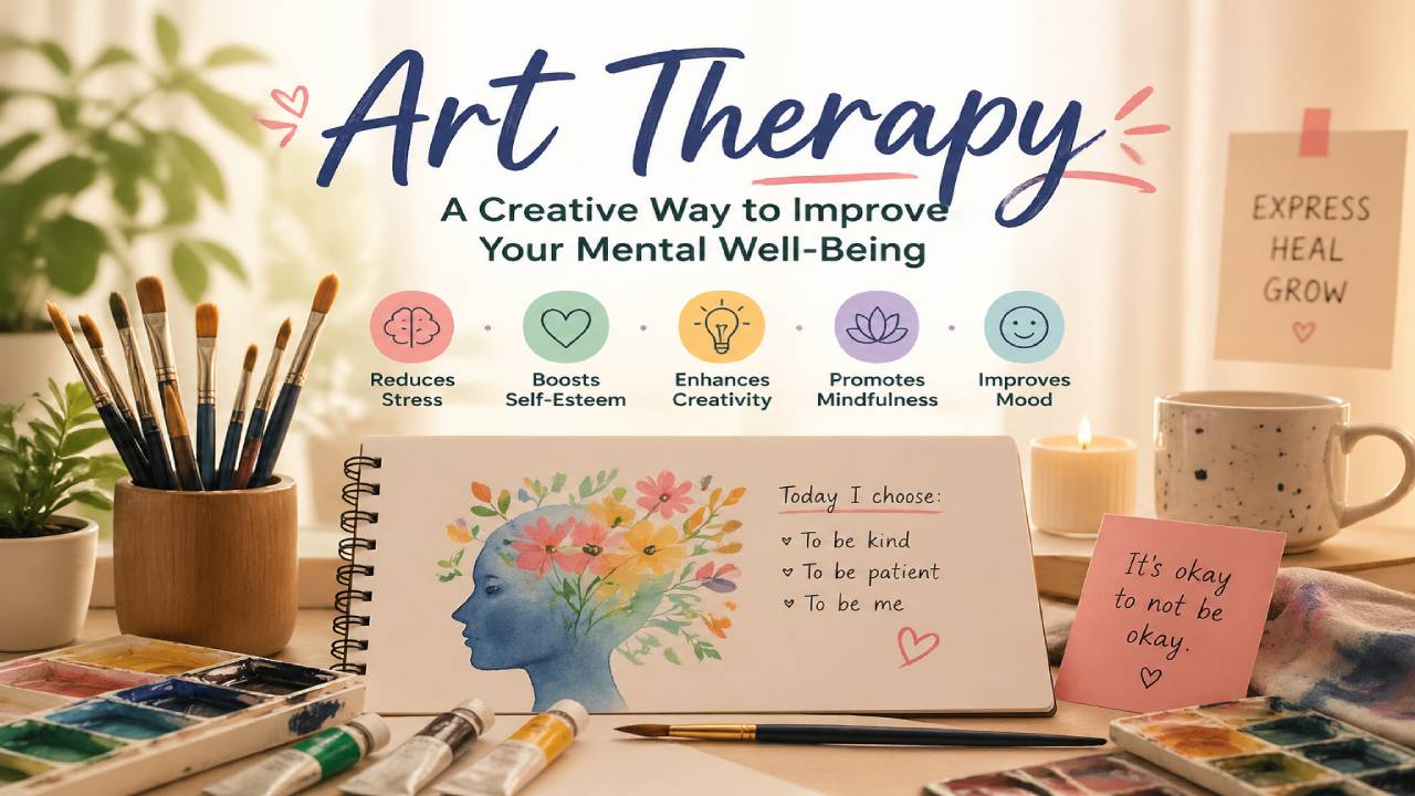 Art Therapy: A Creative Way to Improve Your Mental Well-Being