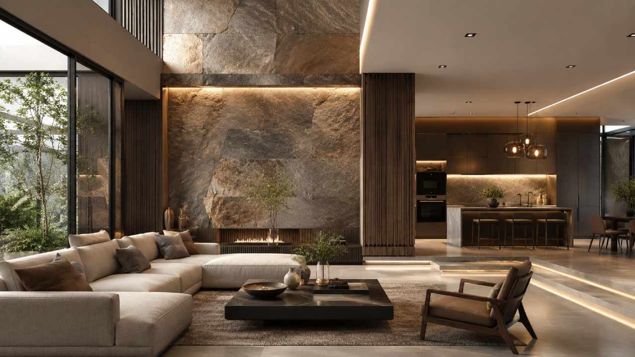 Natural Stone and Modern Interiors: A Combination That Makes Your Home Look More Premium