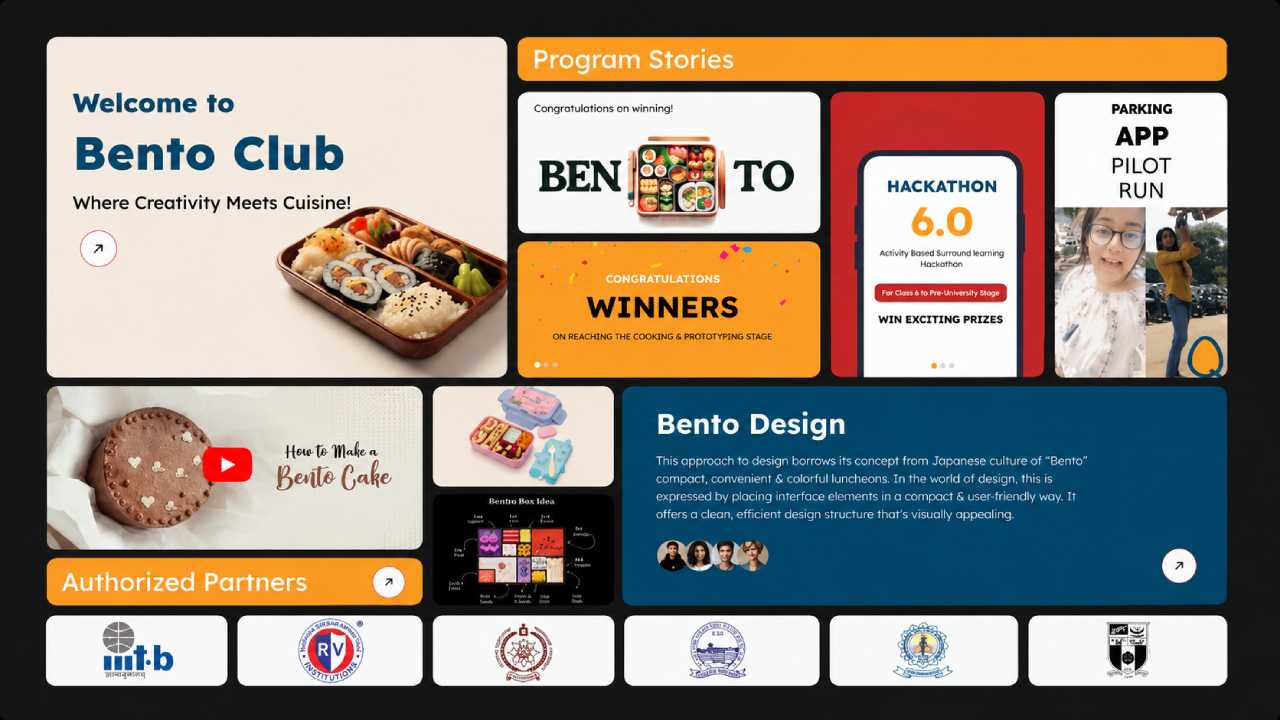 Why Bento Grid Is Becoming a Favorite Website Design in the AI ​​and Mobile Era