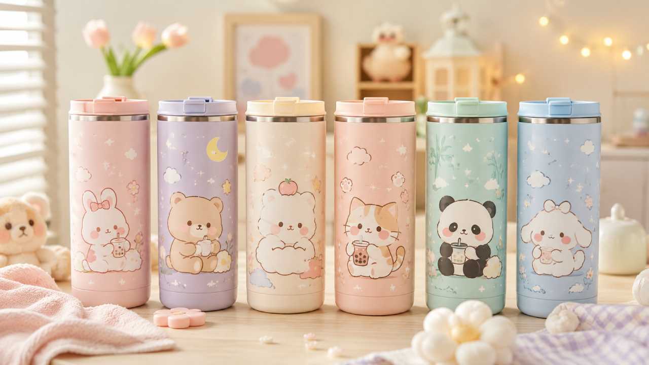 Cute Pastel Aesthetic Tumbler Designs That Make Every Sip More Enjoyable