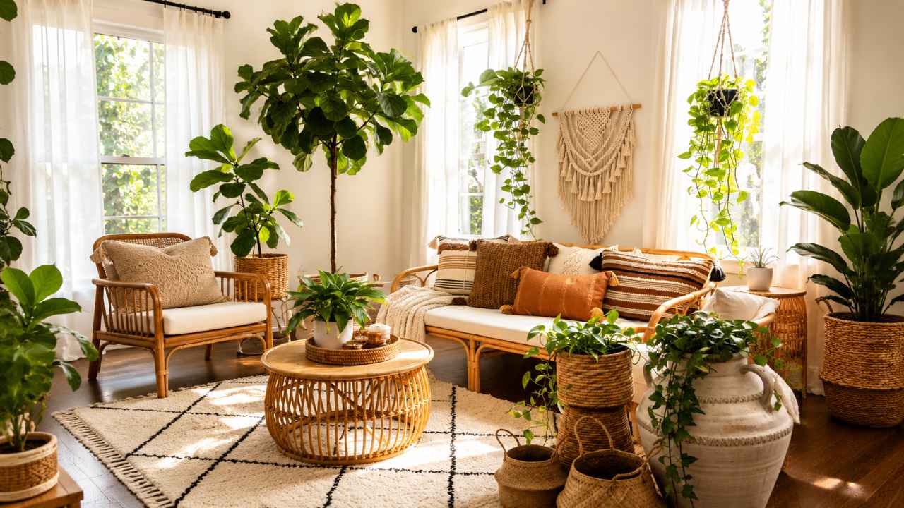 Bohemian Design Continues to Inspire Cozy and Creative Living Spaces