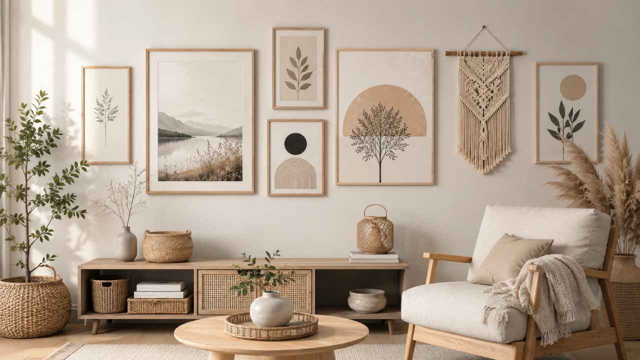 How to Make Scandinavian Style Wall Decorations for an Aesthetic Minimalist Home