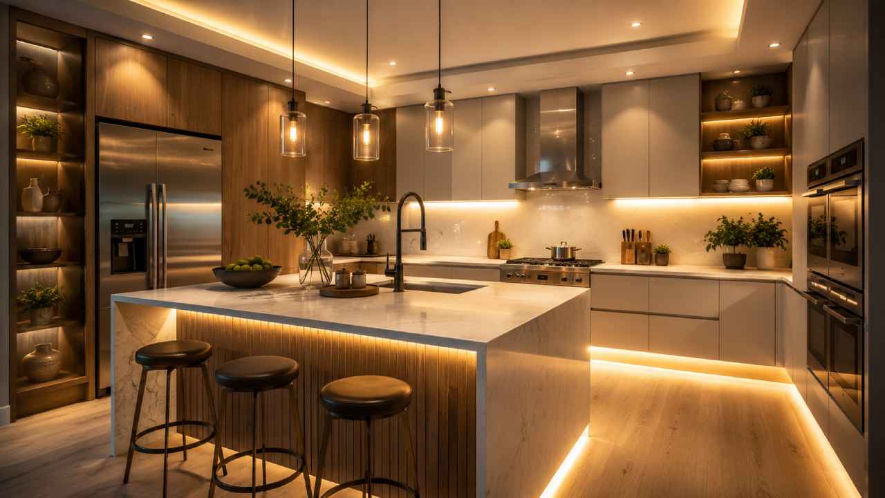 Kitchen Lighting Design: Creating a Brighter and More Functional Cooking Space