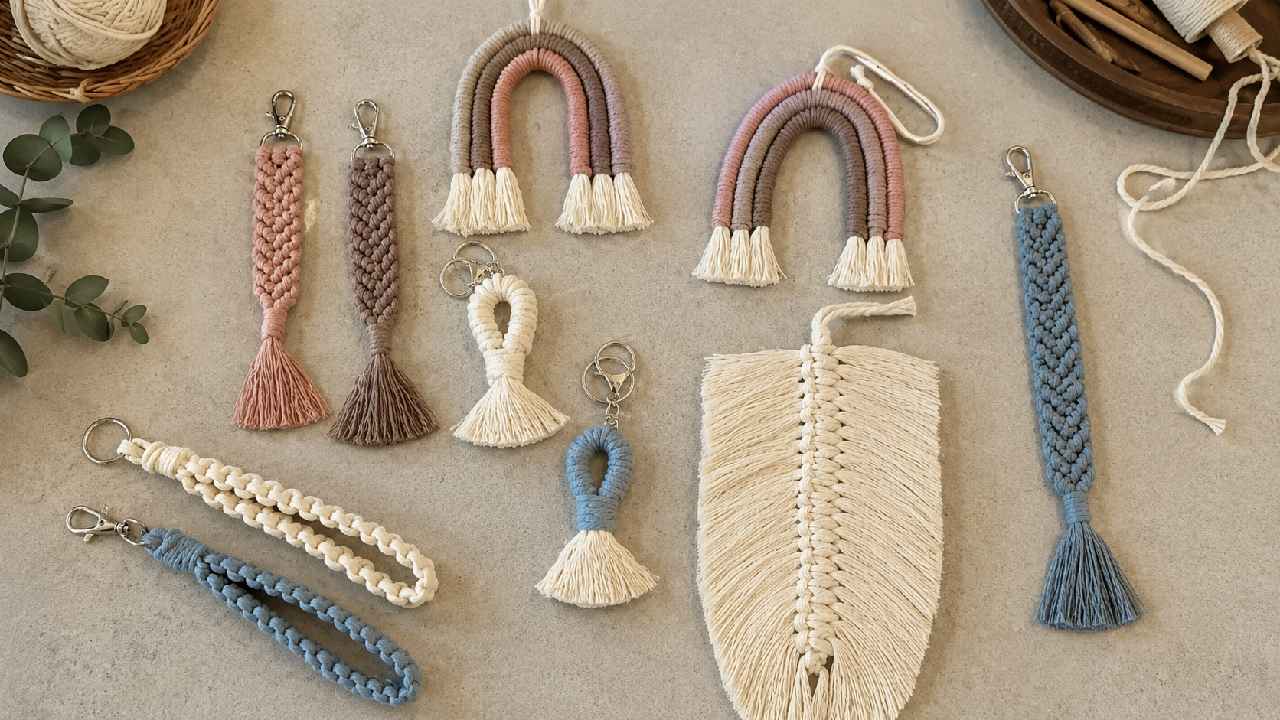 Macrame Crafts Transform Simple Cords Into Beautiful Home Decor