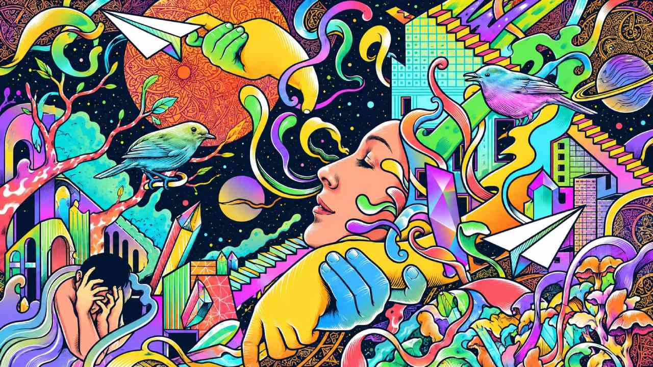 Psychedelic Design Brings Bold Colors and Surreal Forms Into Modernity