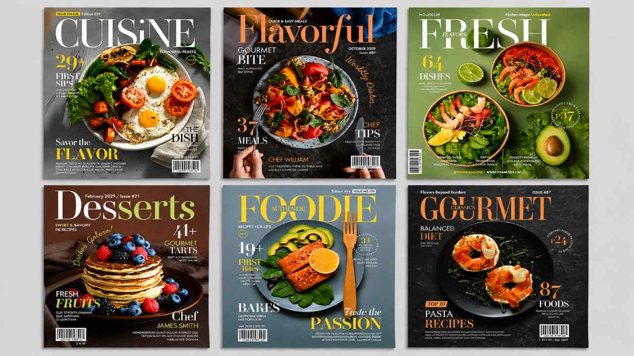 The Art of Food Magazine Cover Design: Creating Mouthwatering Visual Stories