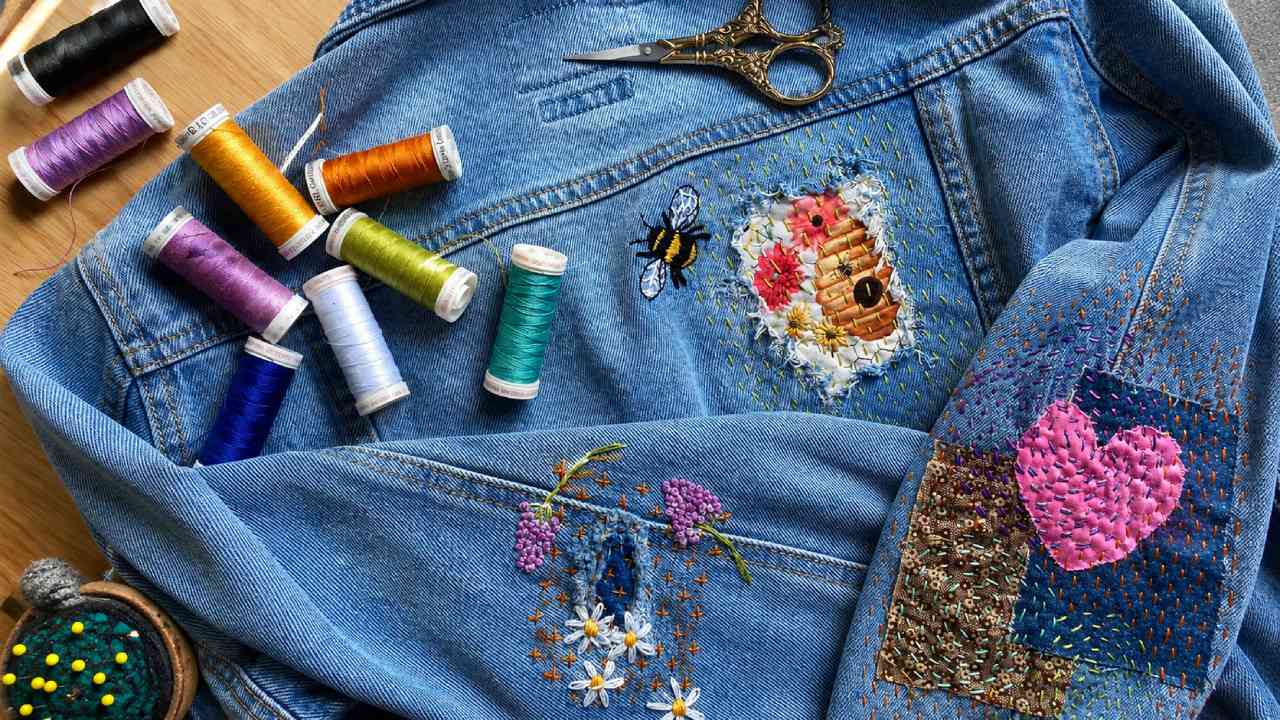 Visible Mending Turns Clothing Repairs Into Creative Fashion Statements