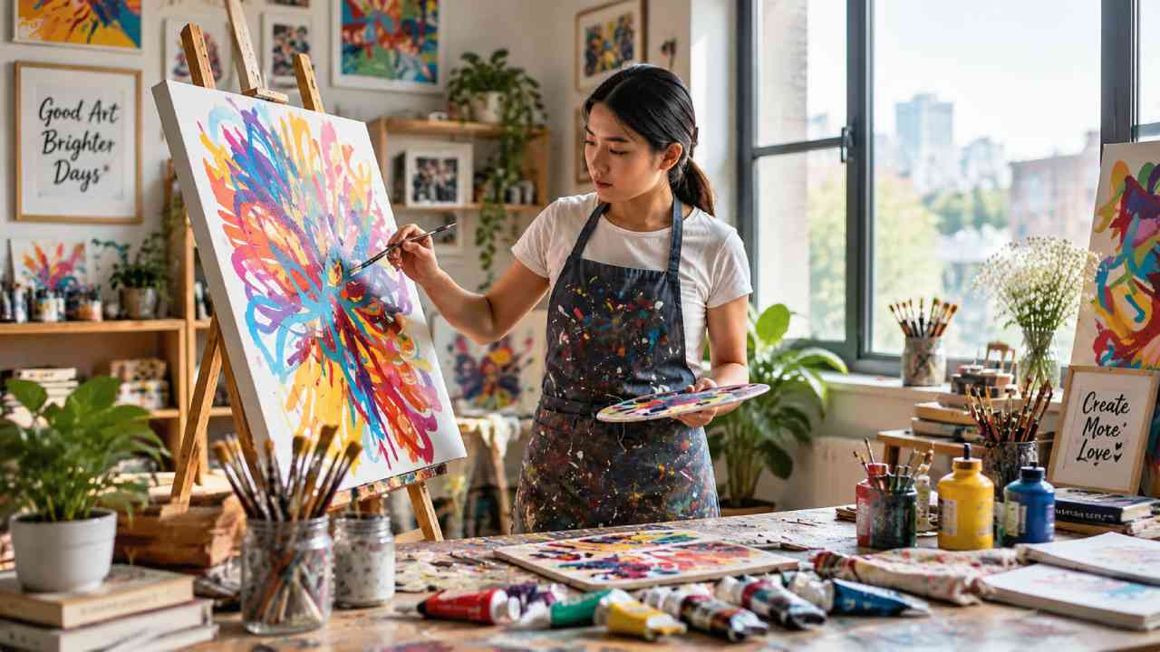 Young Artists Transform Simple Ideas into Valuable Creative Masterpieces