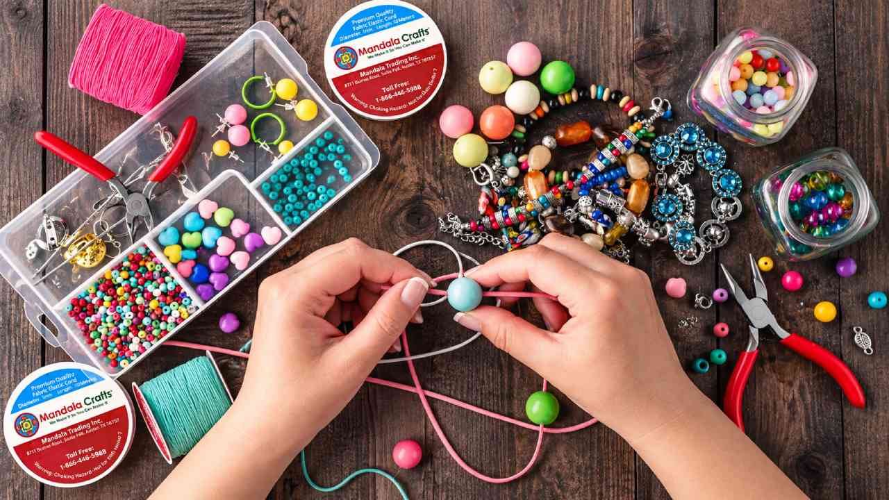 How to Make Beautiful Beaded Bracelets at Home with Simple Materials