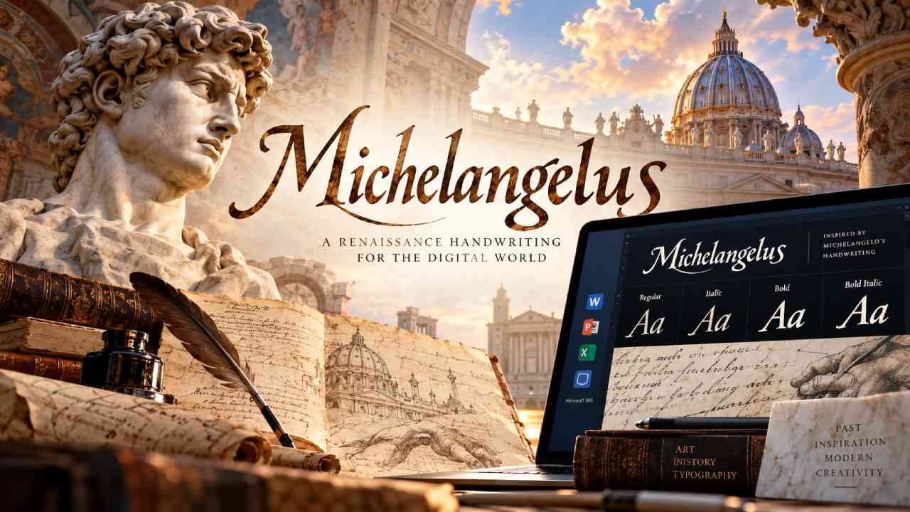 Michelangelus Brings Michelangelo’s Legacy Into Digital Typography